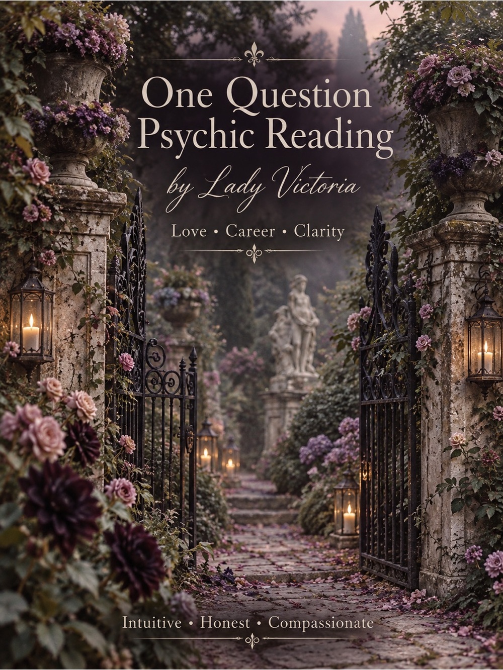One Question Psychic Tarot Reading Personalized Email Reading + Crystal Gift